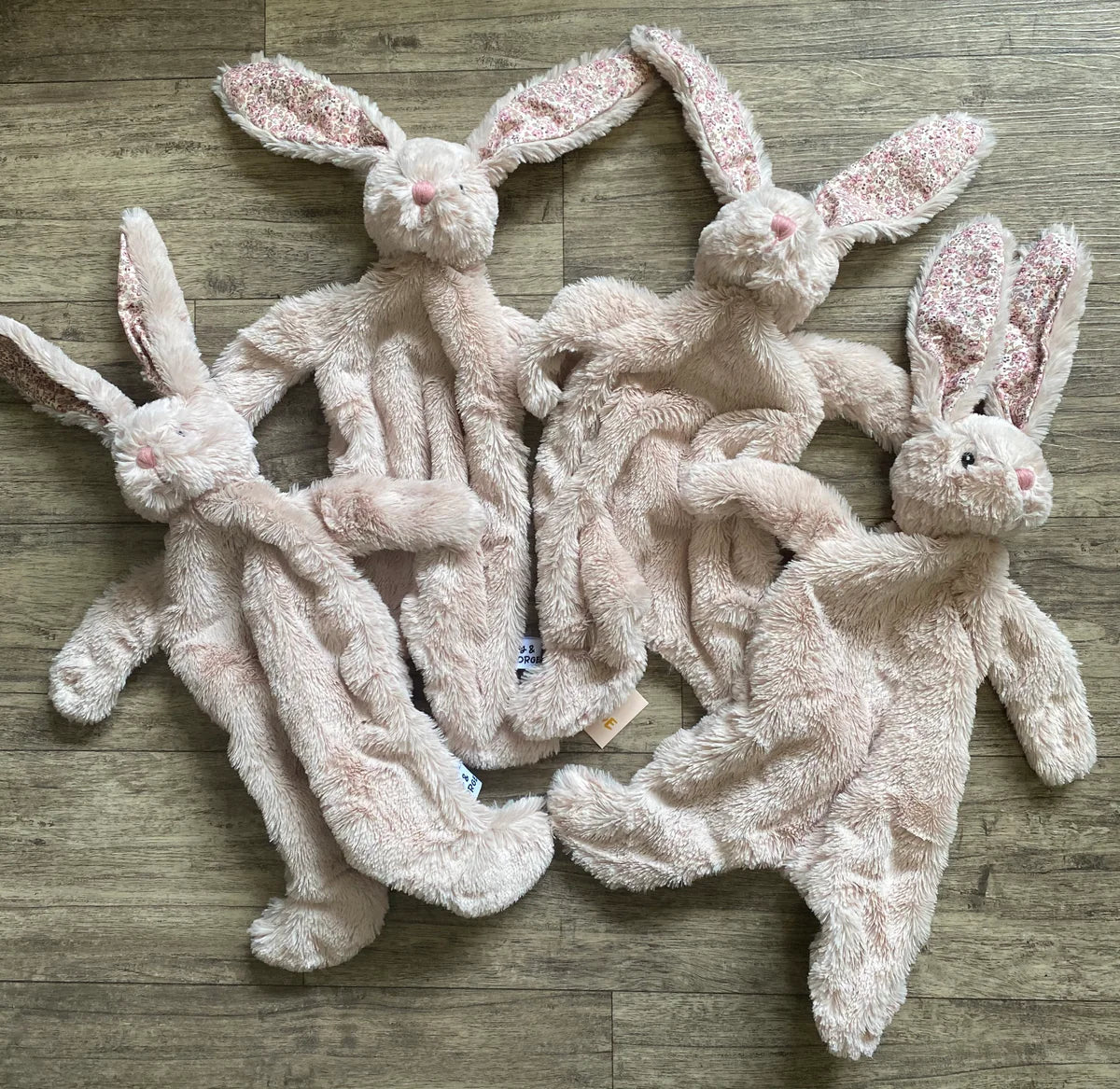 Lily & George Bailee Plush Bunny Comforter