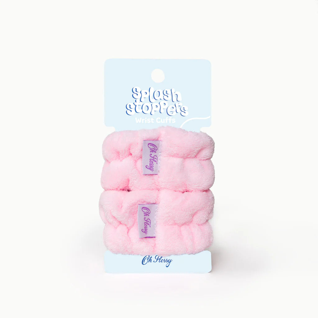 Oh Flossy Splash Stoppers Skincare Wrist Cuffs