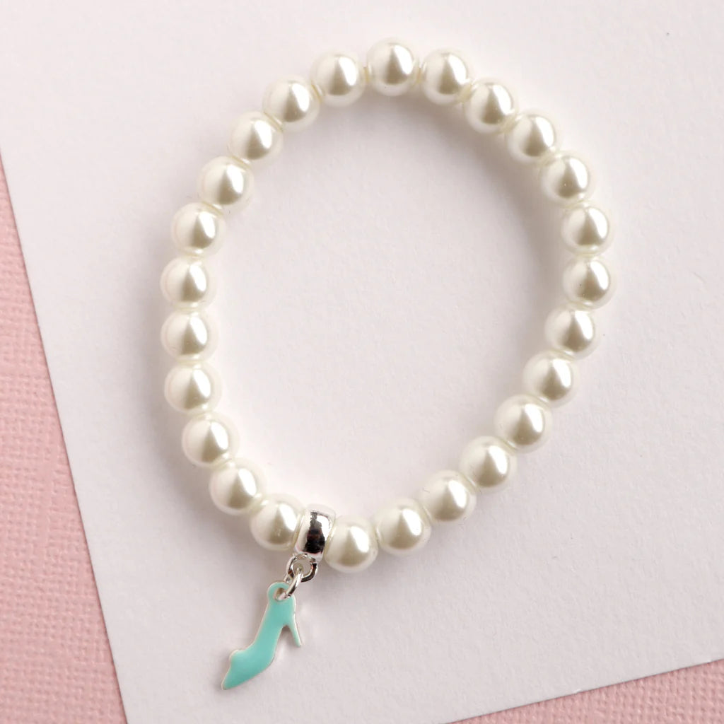 Lauren Hinkley Cinderella Slipper Pearl Bracelet