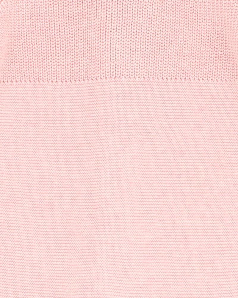 Bébé by Minihaha Molly Dusky Pink Collared Knitted Romper