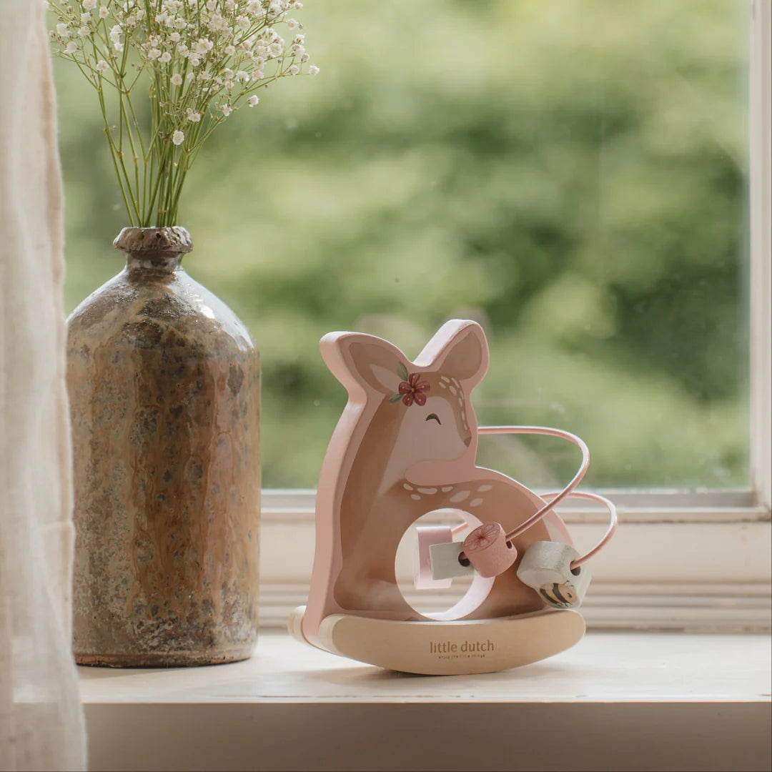 Little Dutch Fairy Garden Rocking Deer