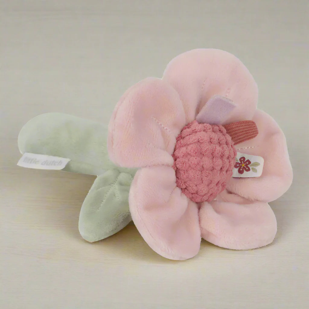 Little Dutch Fairy Garden Flower Rattle