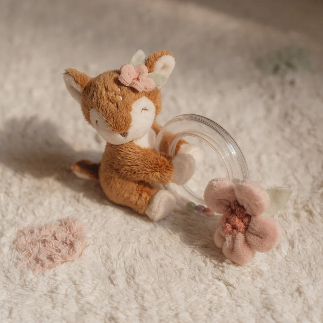 Little Dutch Fairy Garden Deer Ring Rattle