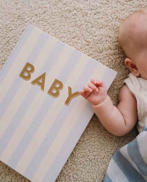 Fox & Follow Baby Book Cloud Stripe
