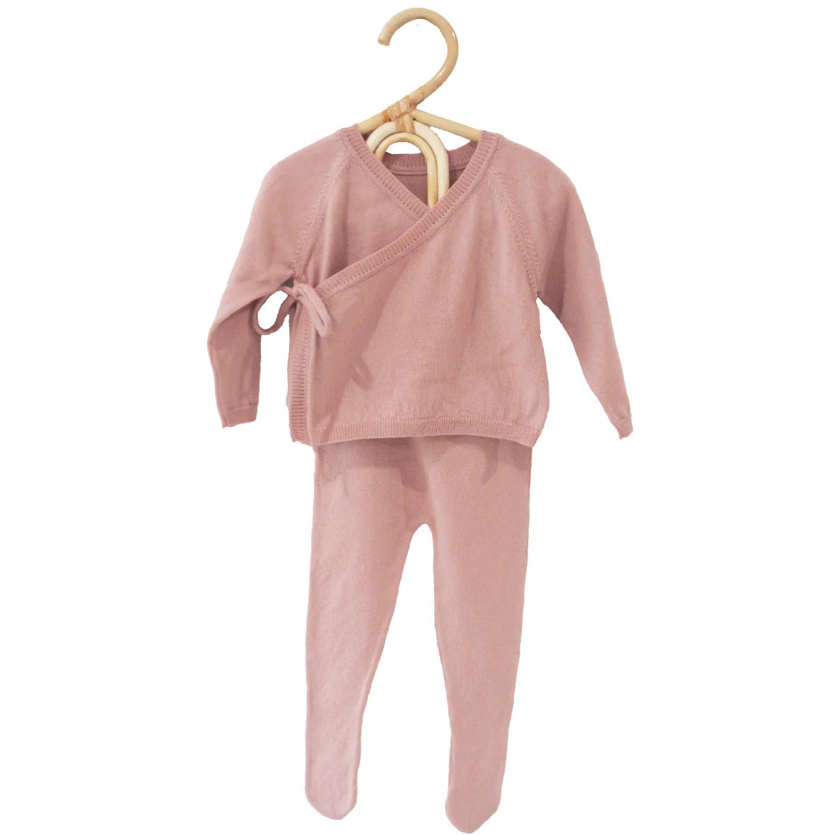 Alimrose Newborn Baby Knit Set Petal 3-6 mths