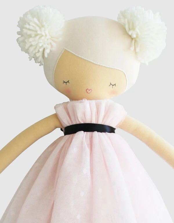 Alimrose Pom Pom Doll Scarlett Pink