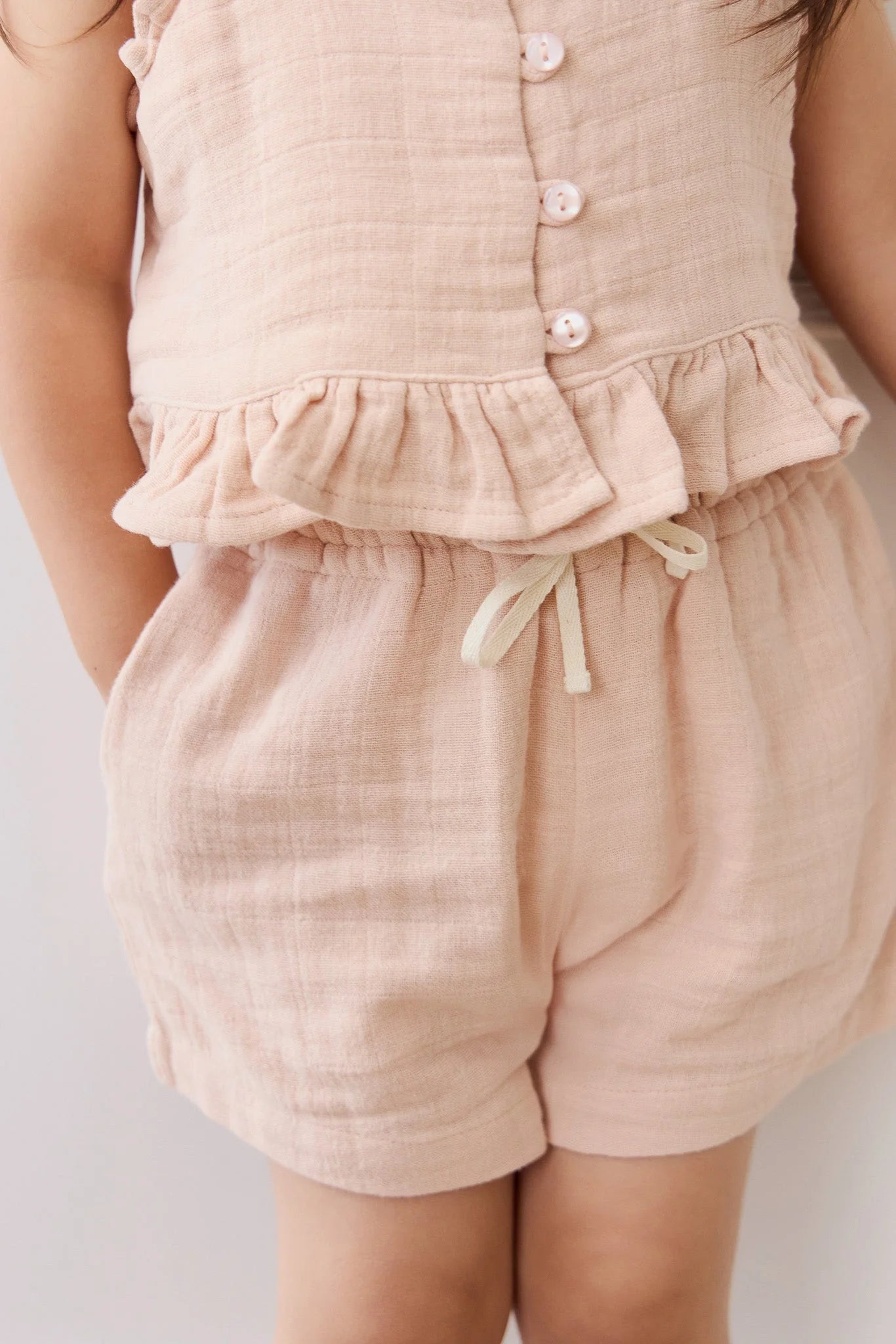 Jamie Kay Muslin Mirabel Top Chalky Pink