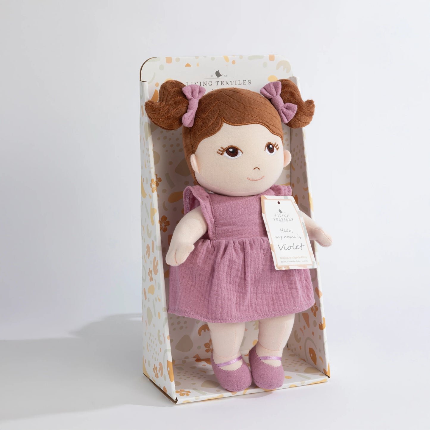 Living Textiles My First Doll Violet