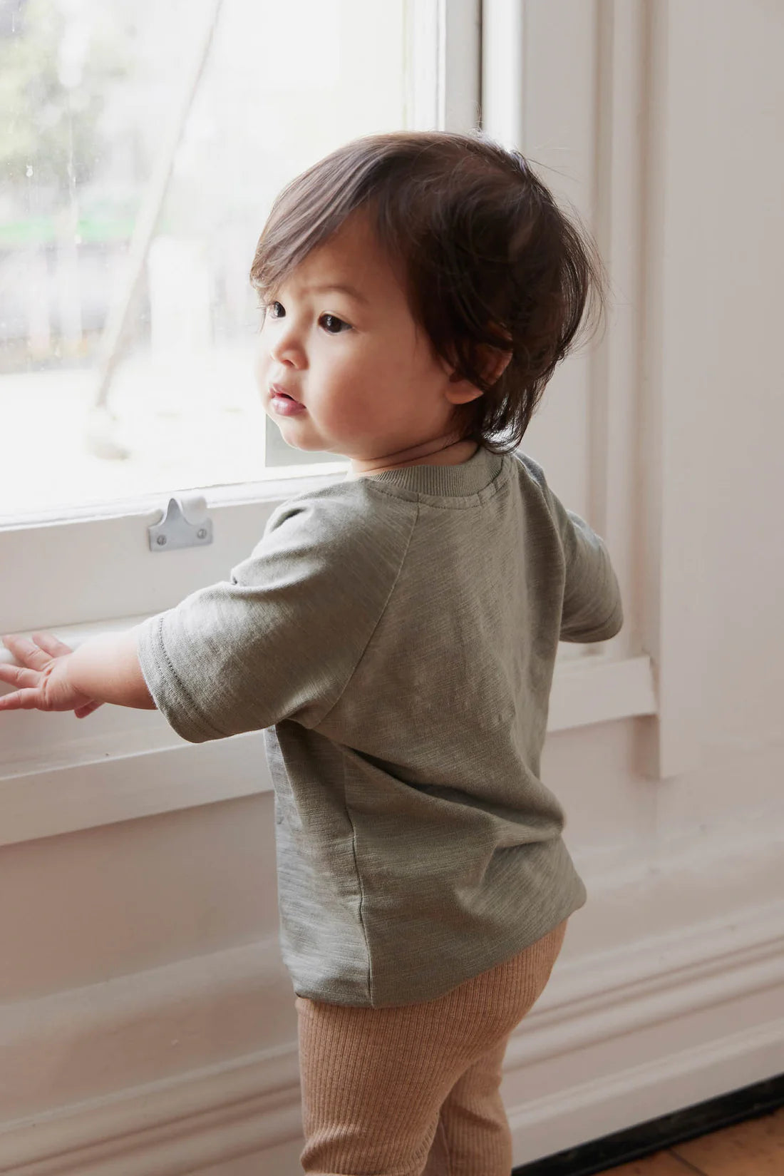 Jamie Kay Organic Cotton Weston Tee Sage