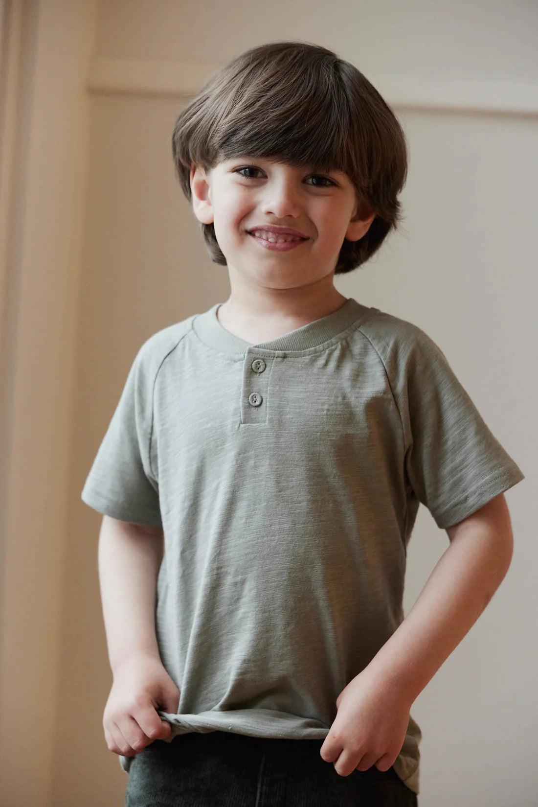 Jamie Kay Organic Cotton Weston Tee Sage