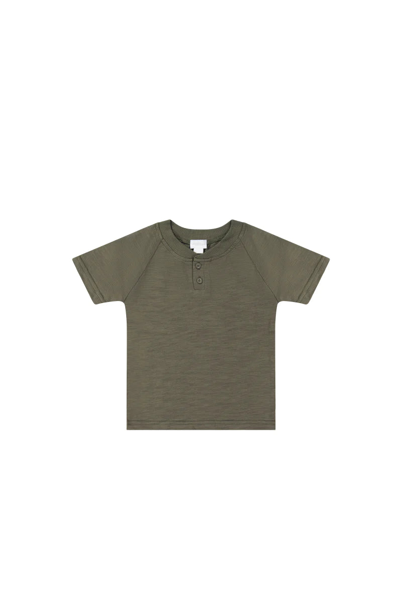 Jamie Kay Organic Cotton Weston Tee Khaki