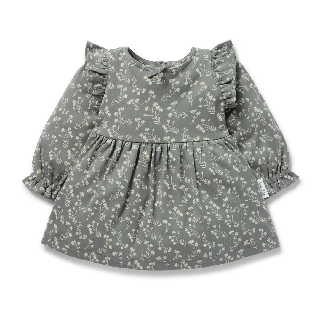 Aster & Oak Mia Floral Ruffle Dress