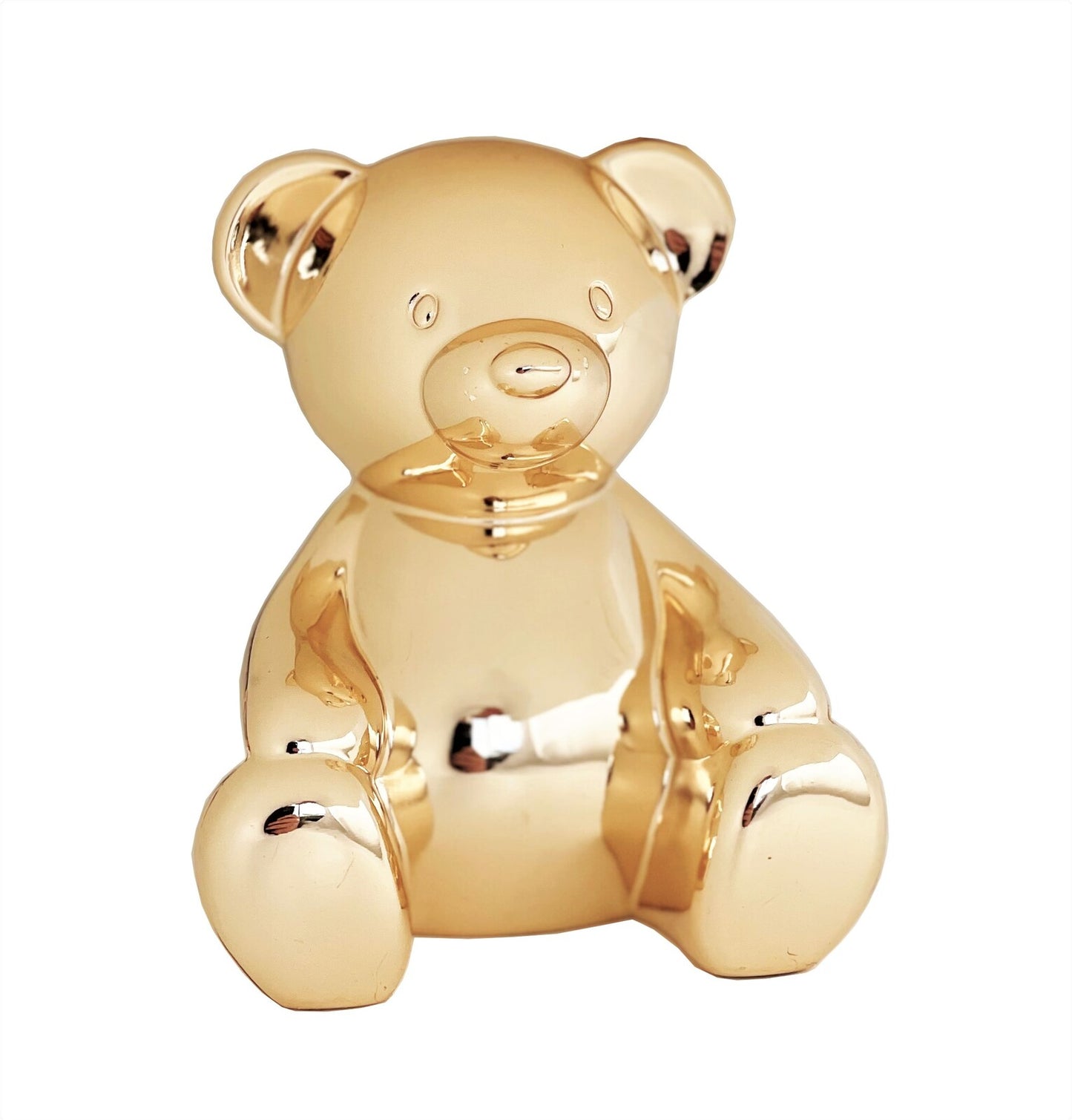 Russell Collection Edward Gold Bear Money Box
