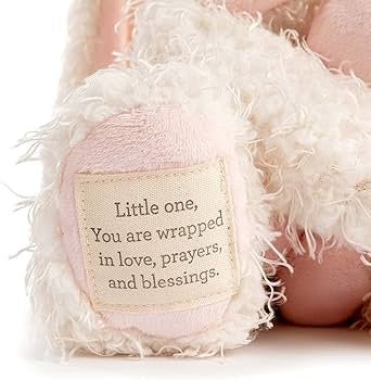 Demdaco Baby Wrapped in Prayer You and Me Bunny