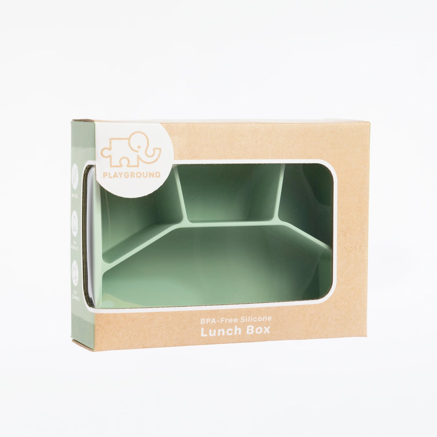 Living Textiles Silicone Lunch Box Large Sage