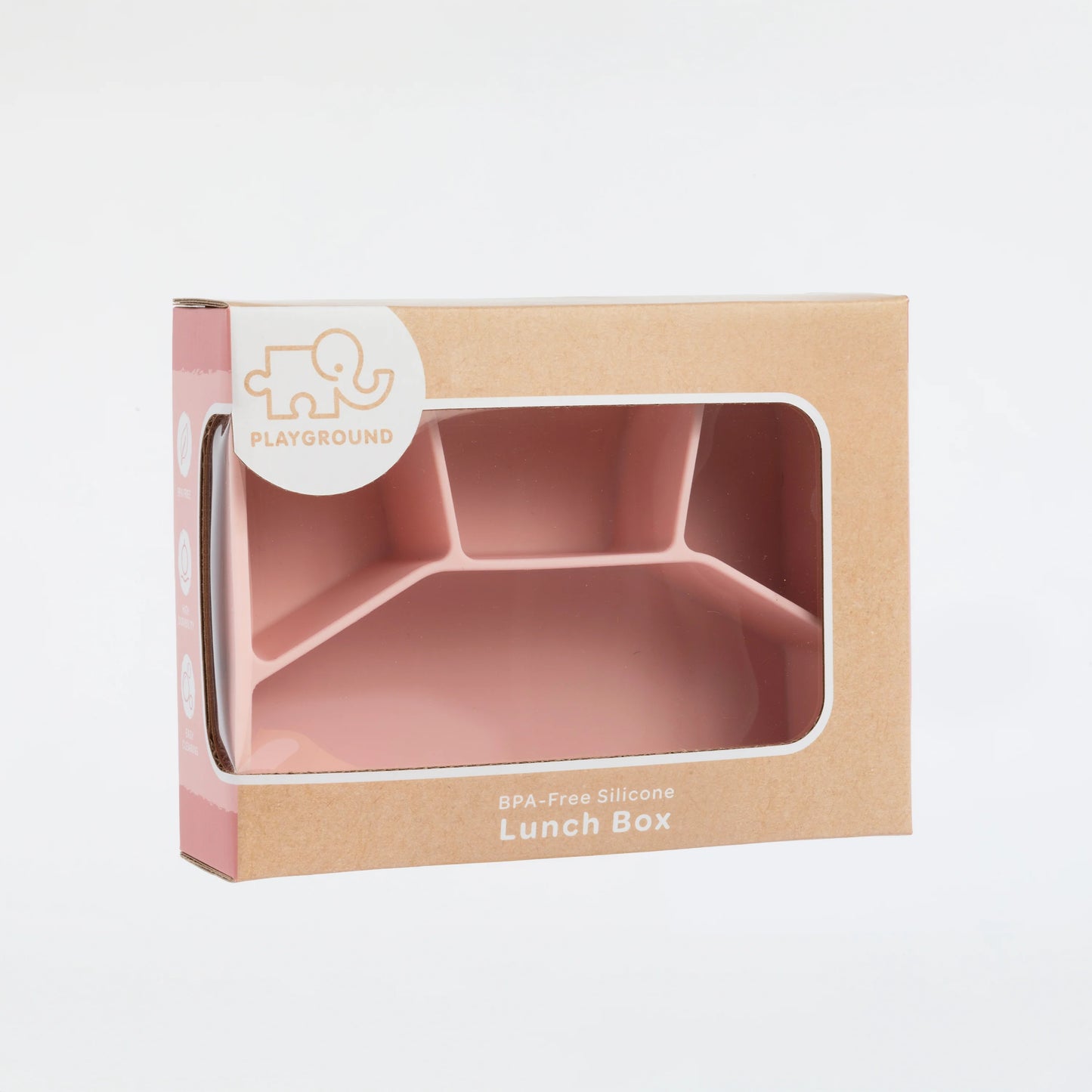 Living Textiles Silicone Lunch Box Large Pink