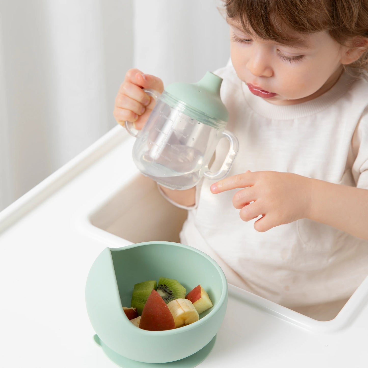 Living Textiles Silicone Bowl Sage