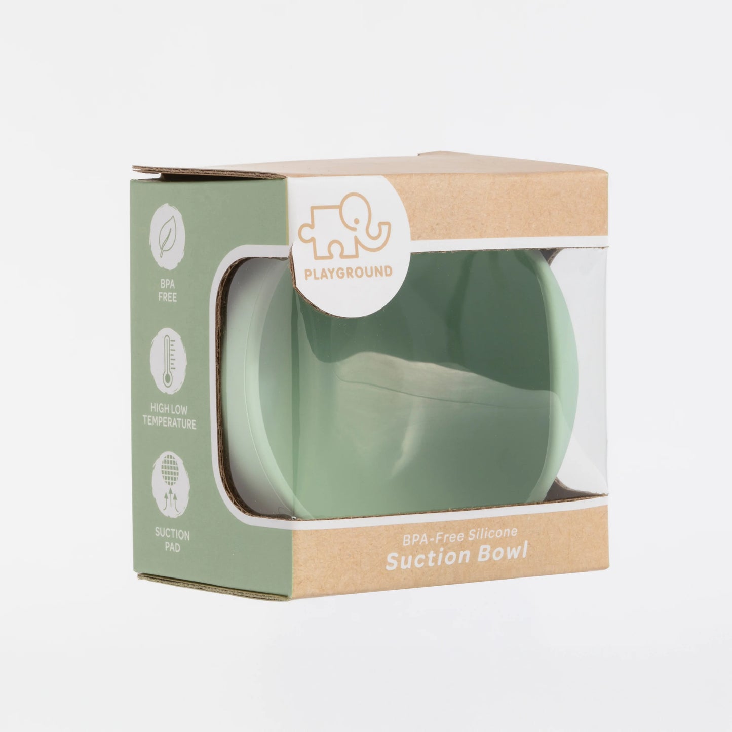 Living Textiles Silicone Bowl Sage