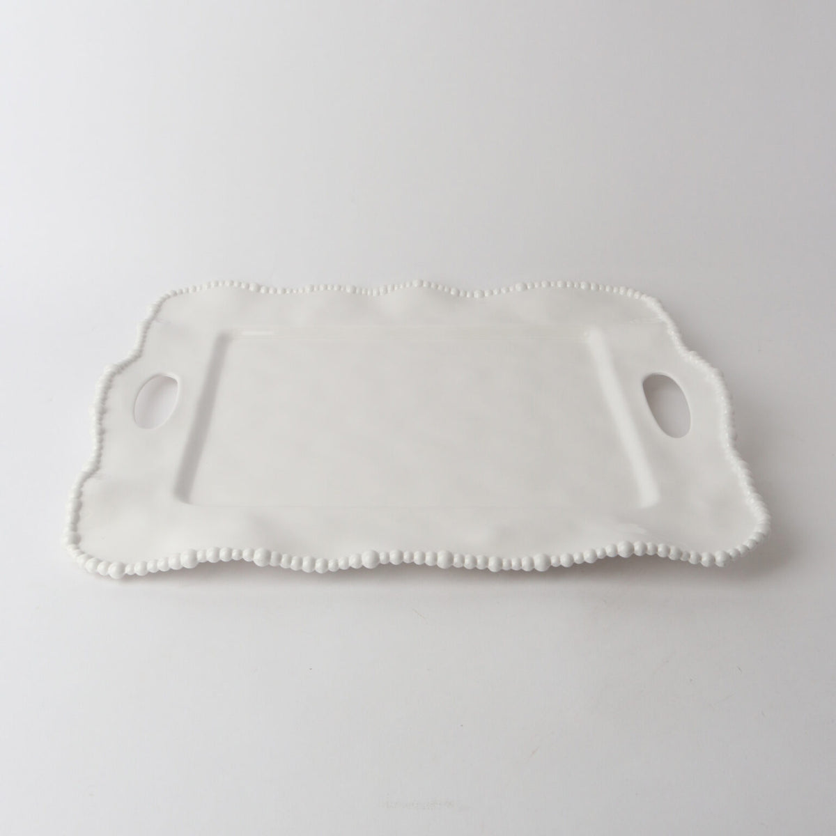 Le Forge Melamine Pearl Tray Sand 50cm