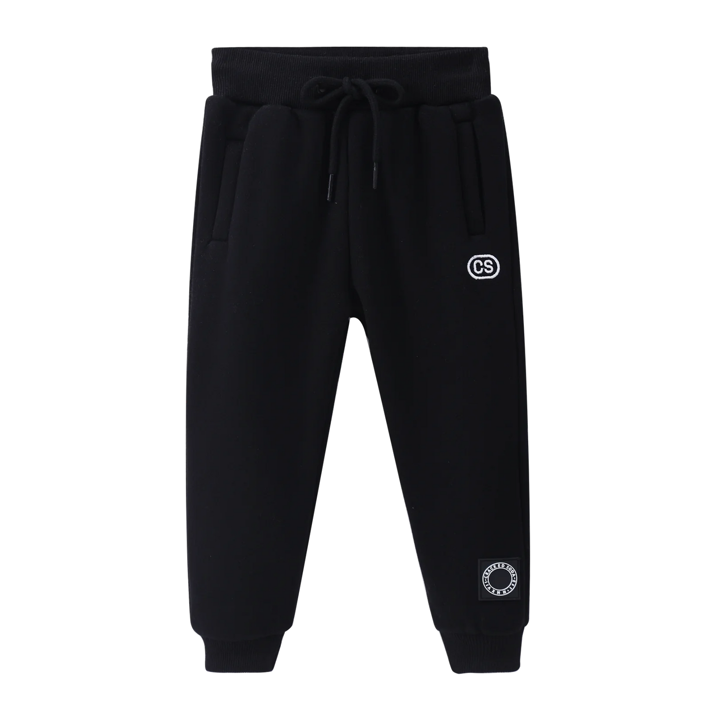 Cracked Soda Zack Basic Trackpants Black