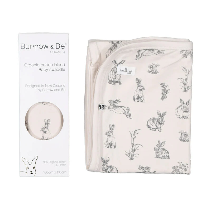 Burrow and Be Baby Swaddle Almond Burrowers
