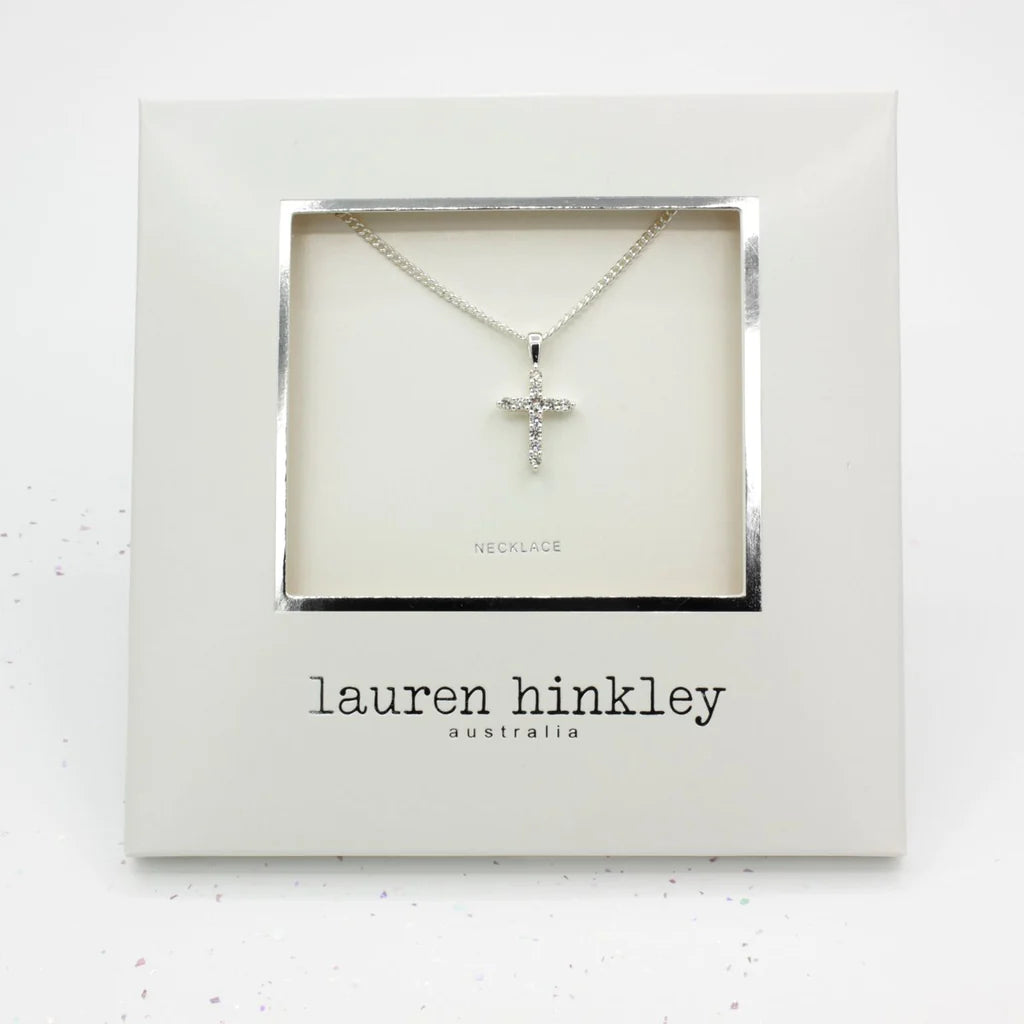 Lauren Hinkley Necklace | Diamante Cross