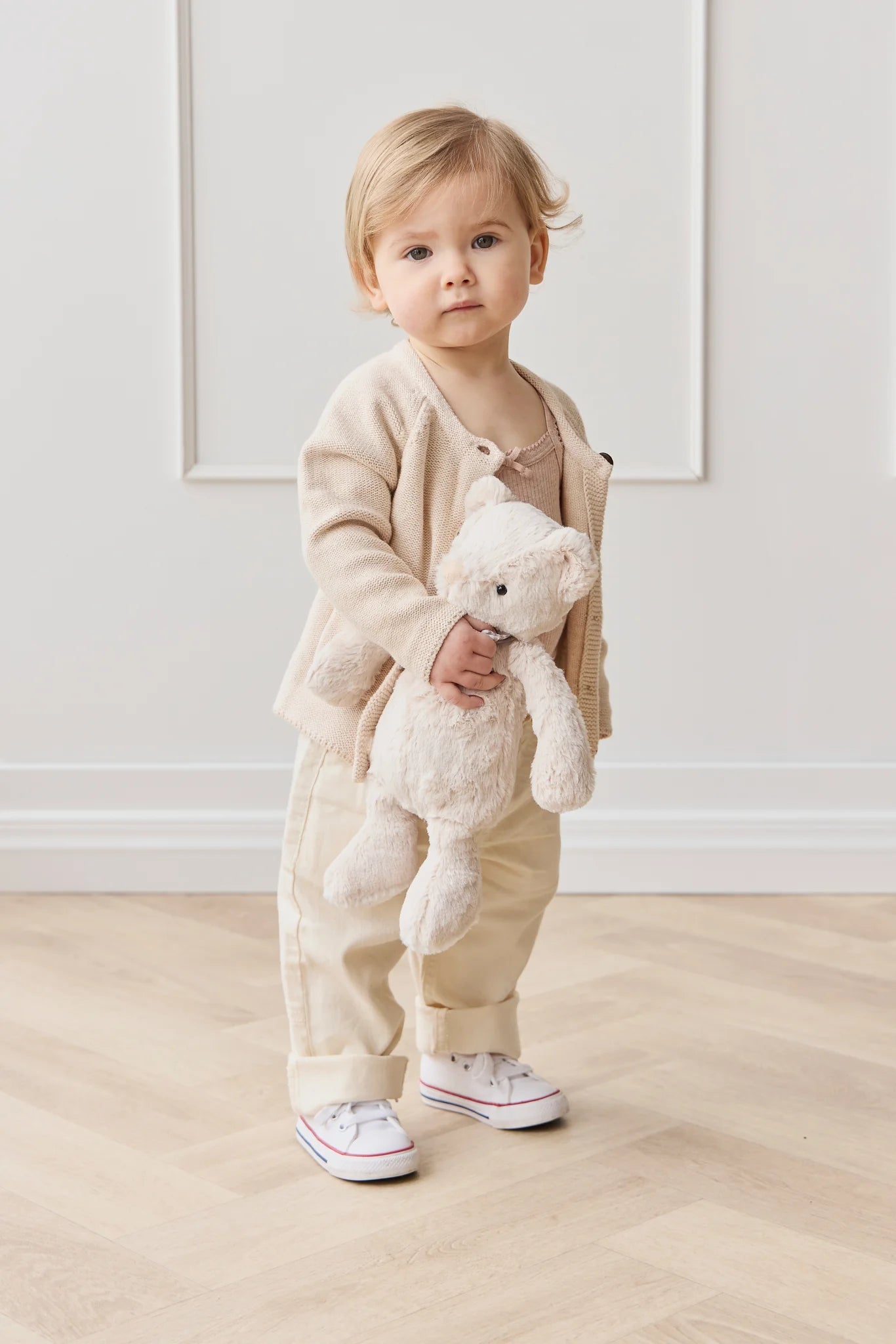 Jamie Kay Snuggle Bunnies Georgie Bear with Bow