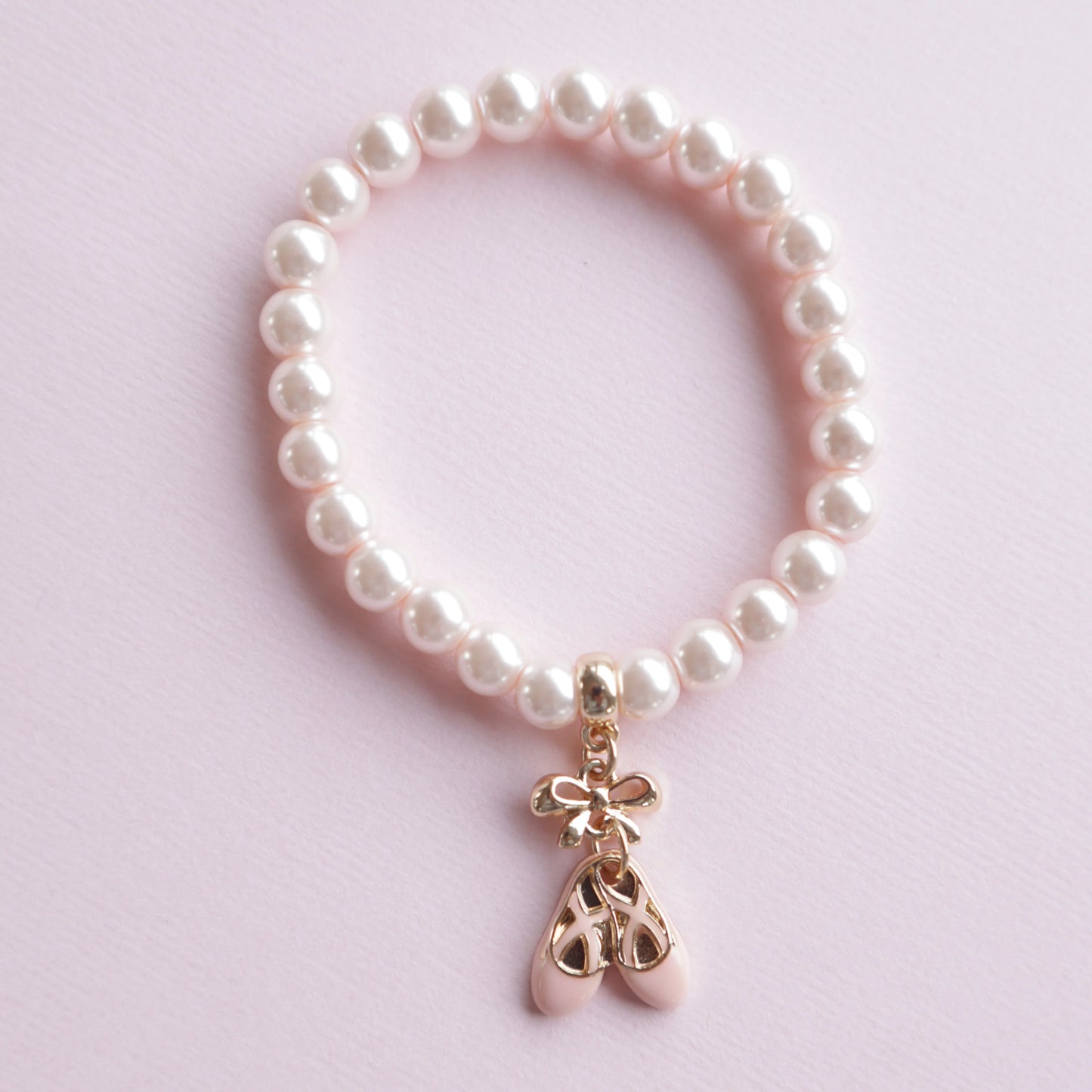 Lauren Hinkley Charm Bracelet | Pearl Ballet Slippers
