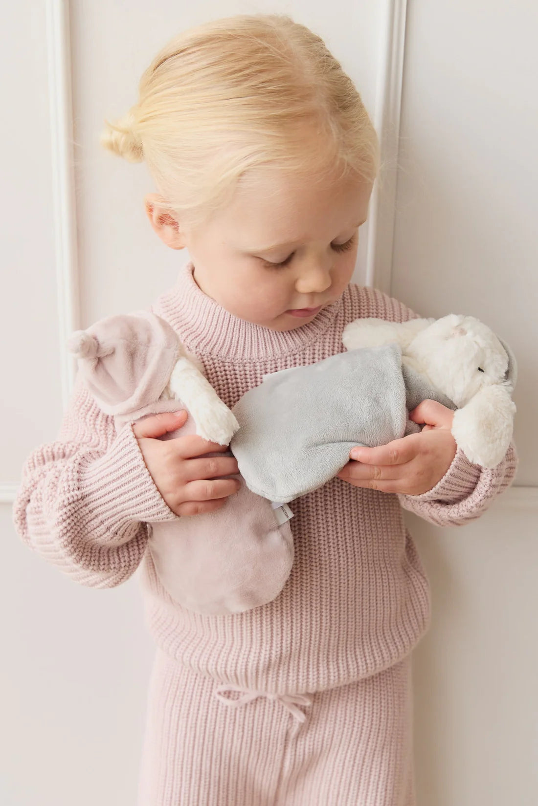 Jamie Kay Snuggle Bunnies Sleeping Penelope the Bunny Blush