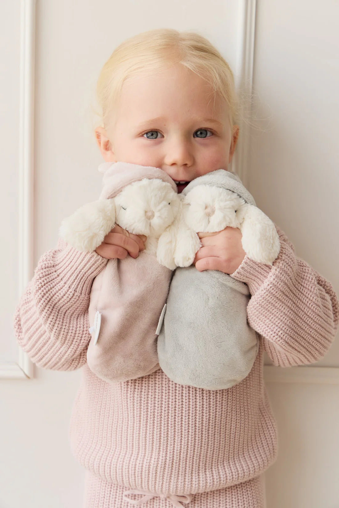 Jamie Kay Snuggle Bunnies Sleeping Penelope the Bunny Blush