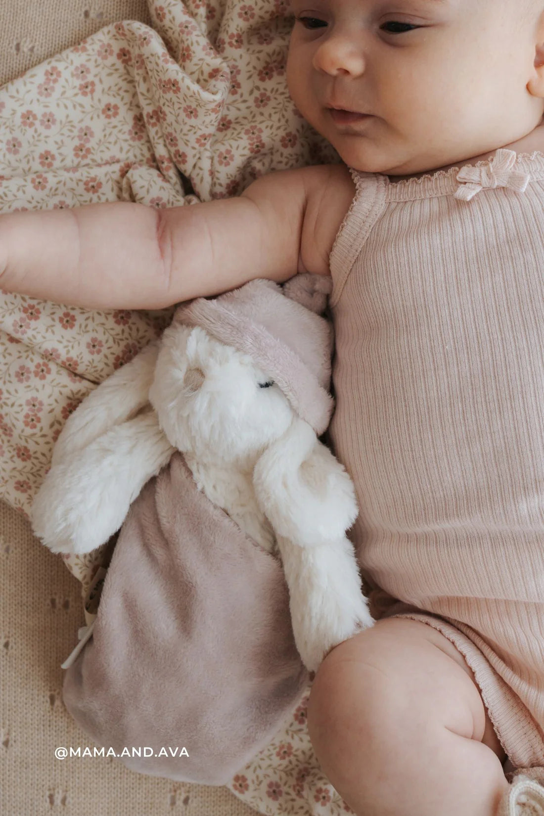 Jamie Kay Snuggle Bunnies Sleeping Penelope the Bunny Blush