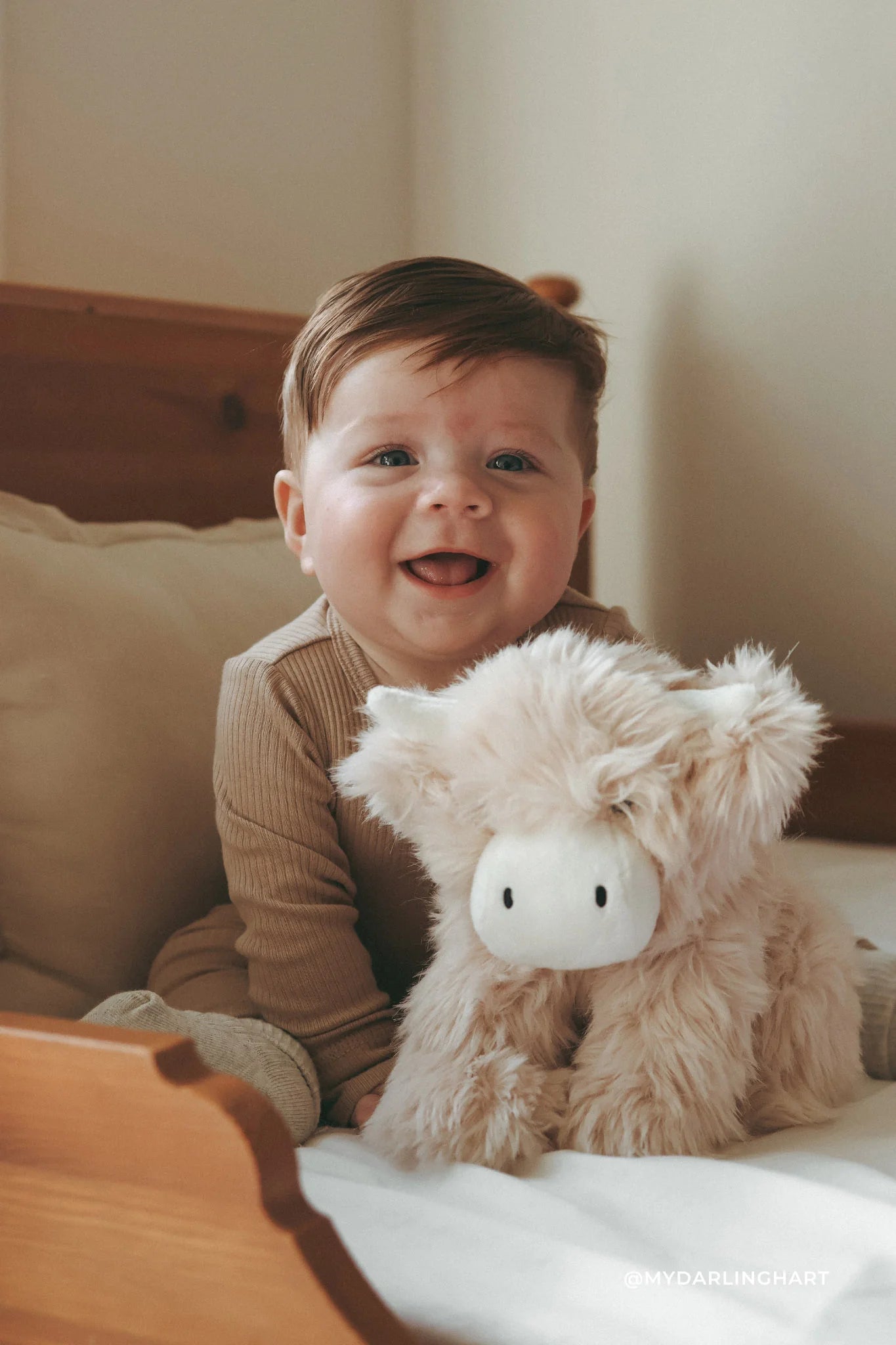 Jamie Kay Snuggle Bunnies Hilda Highland Cow