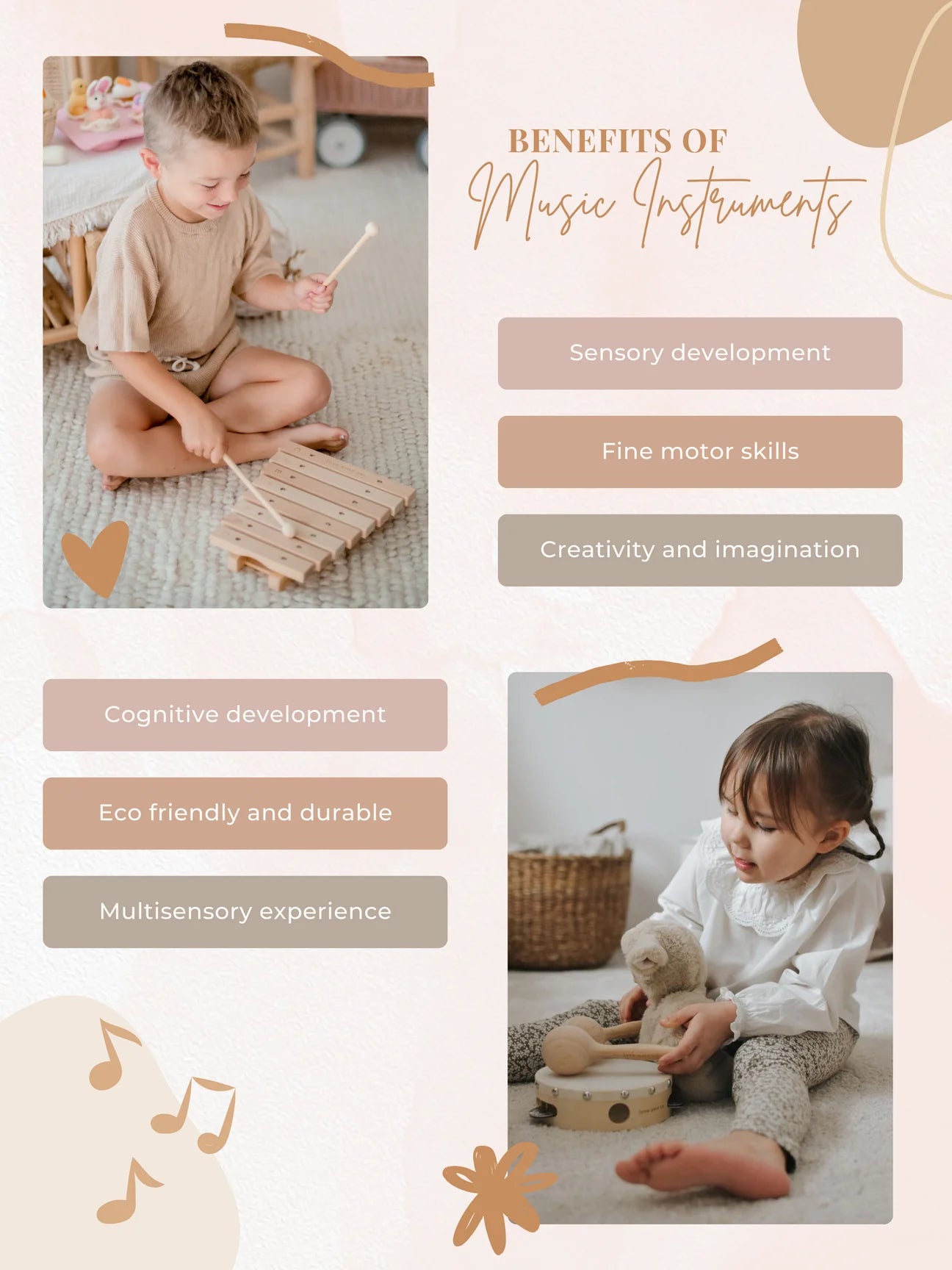 Love Note Co Little Sounds Music Set