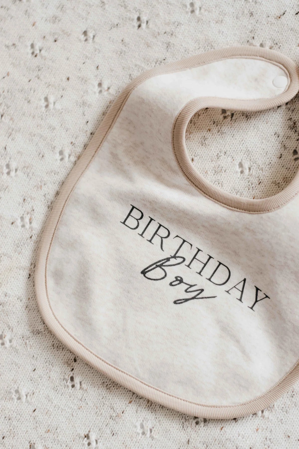 Bencer & Hazelnut Birthday Boy Bib