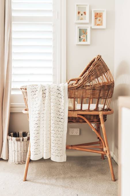 Alimrose Heritage Knit Baby Blanket Ivory