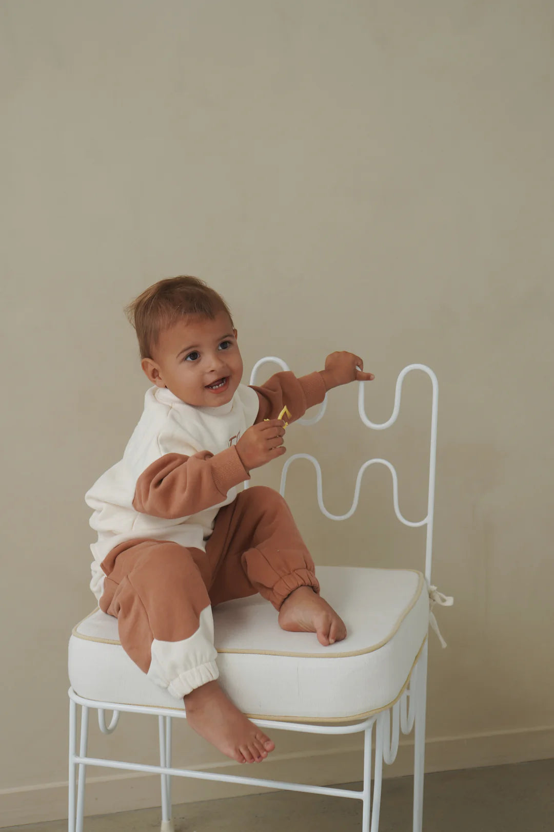 Blossom & Pear 'Little Love Club' Tracksuit Caramel Toffee