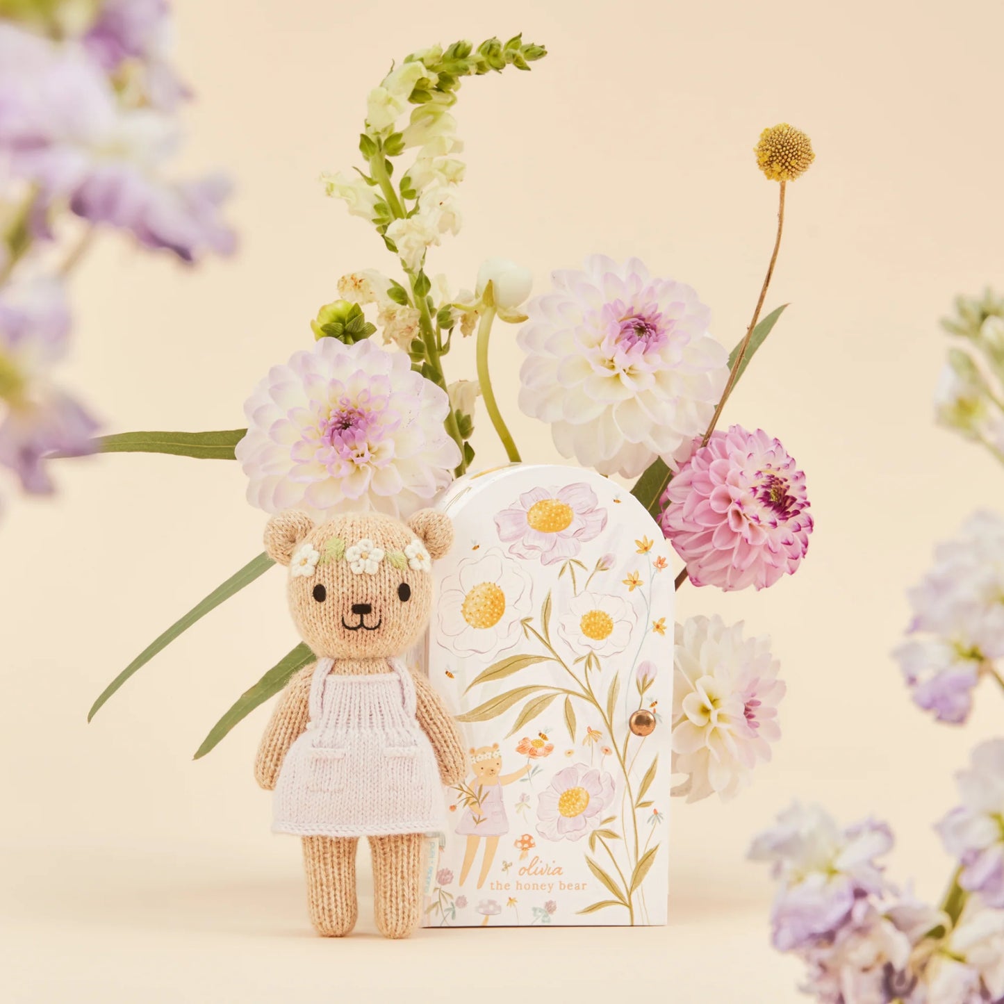 Cuddle + Kind Olivia the Honey Bear Tiny