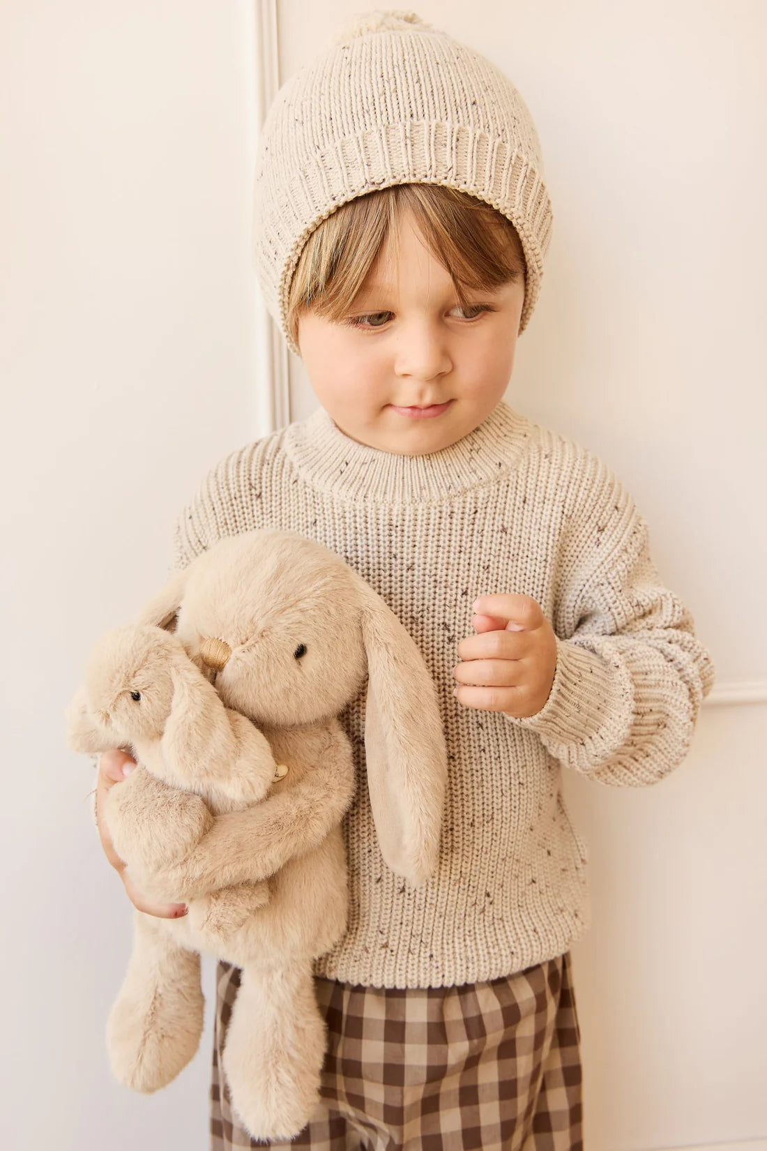 Jamie Kay Snuggle Bunnies Frankie the Hugging Bunny Caramel