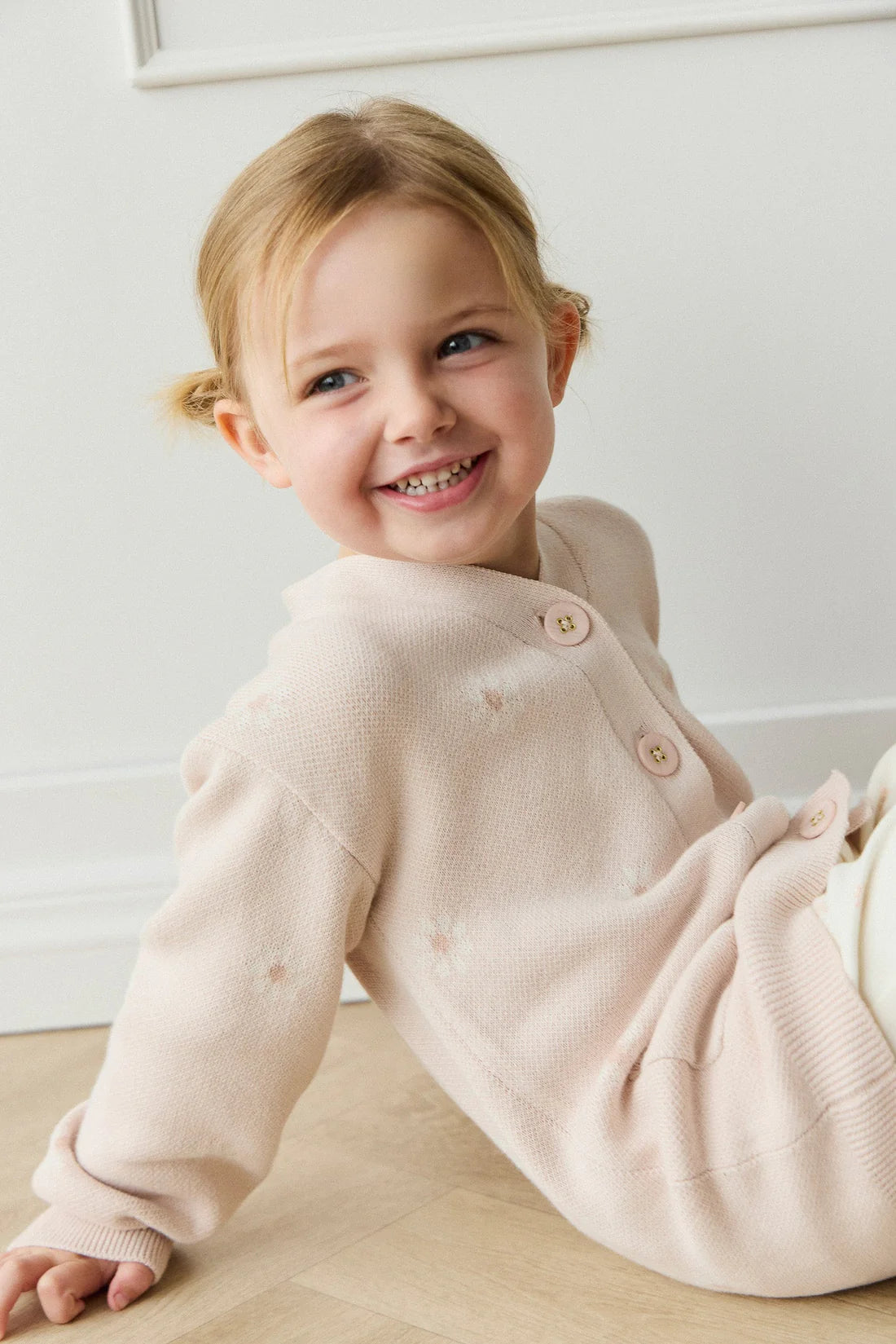 Jamie Kay Aubrey Cardigan Marguerite Jacquard