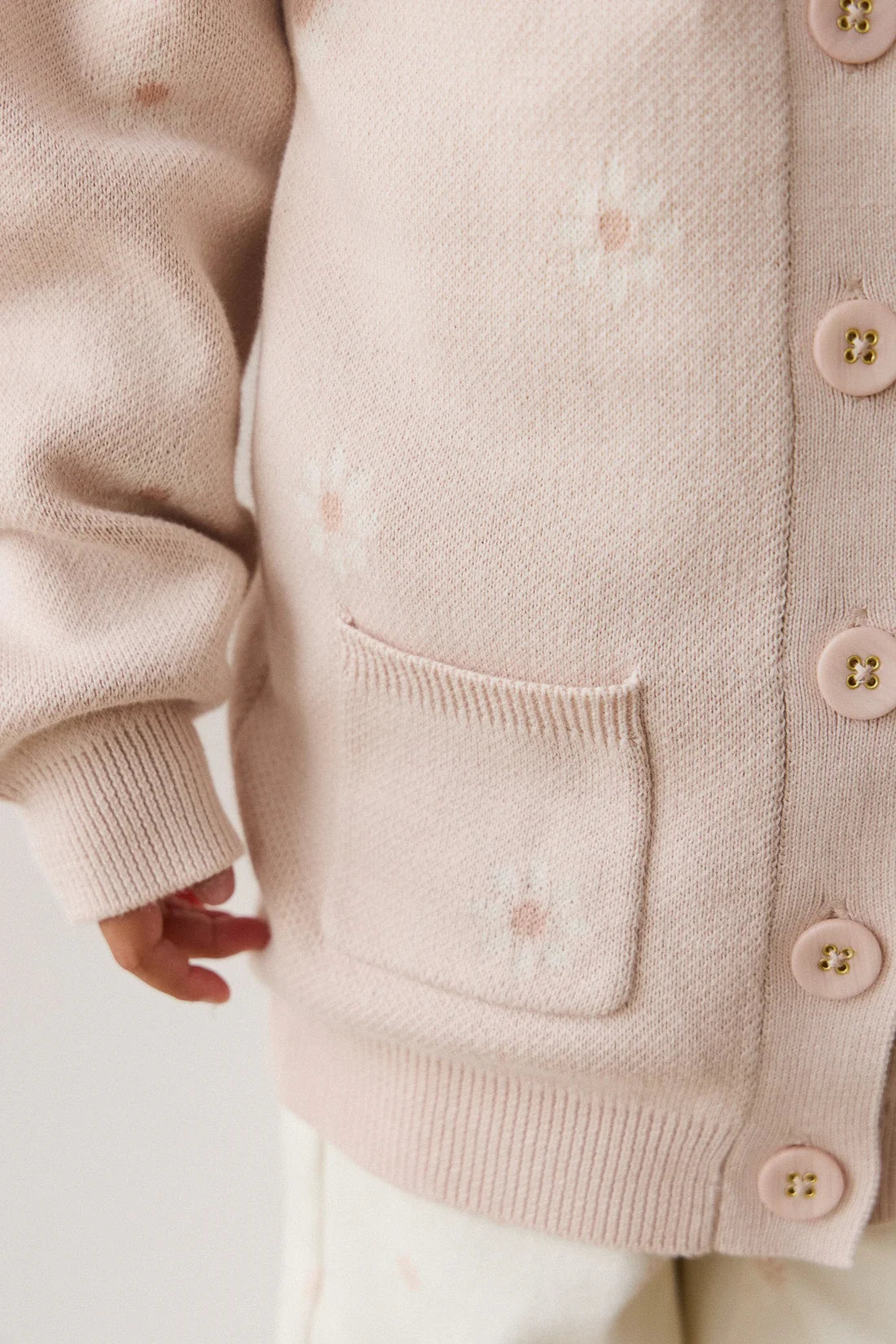 Jamie Kay Aubrey Cardigan Marguerite Jacquard