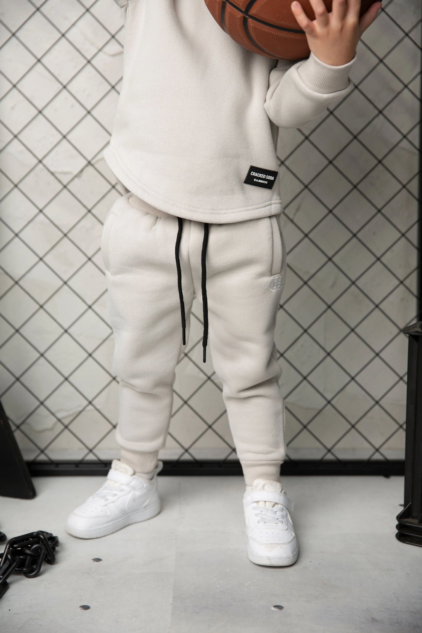 Cracked Soda Havana Basic Trackpants Oat