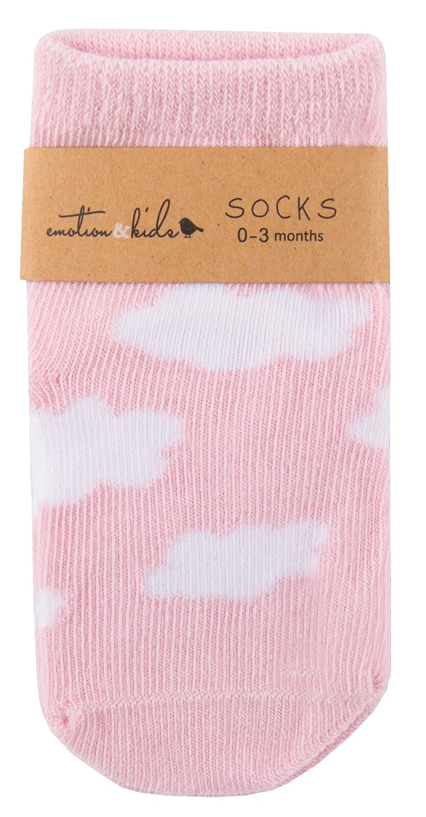 Emotion & Kids Baby Socks Pink Clouds