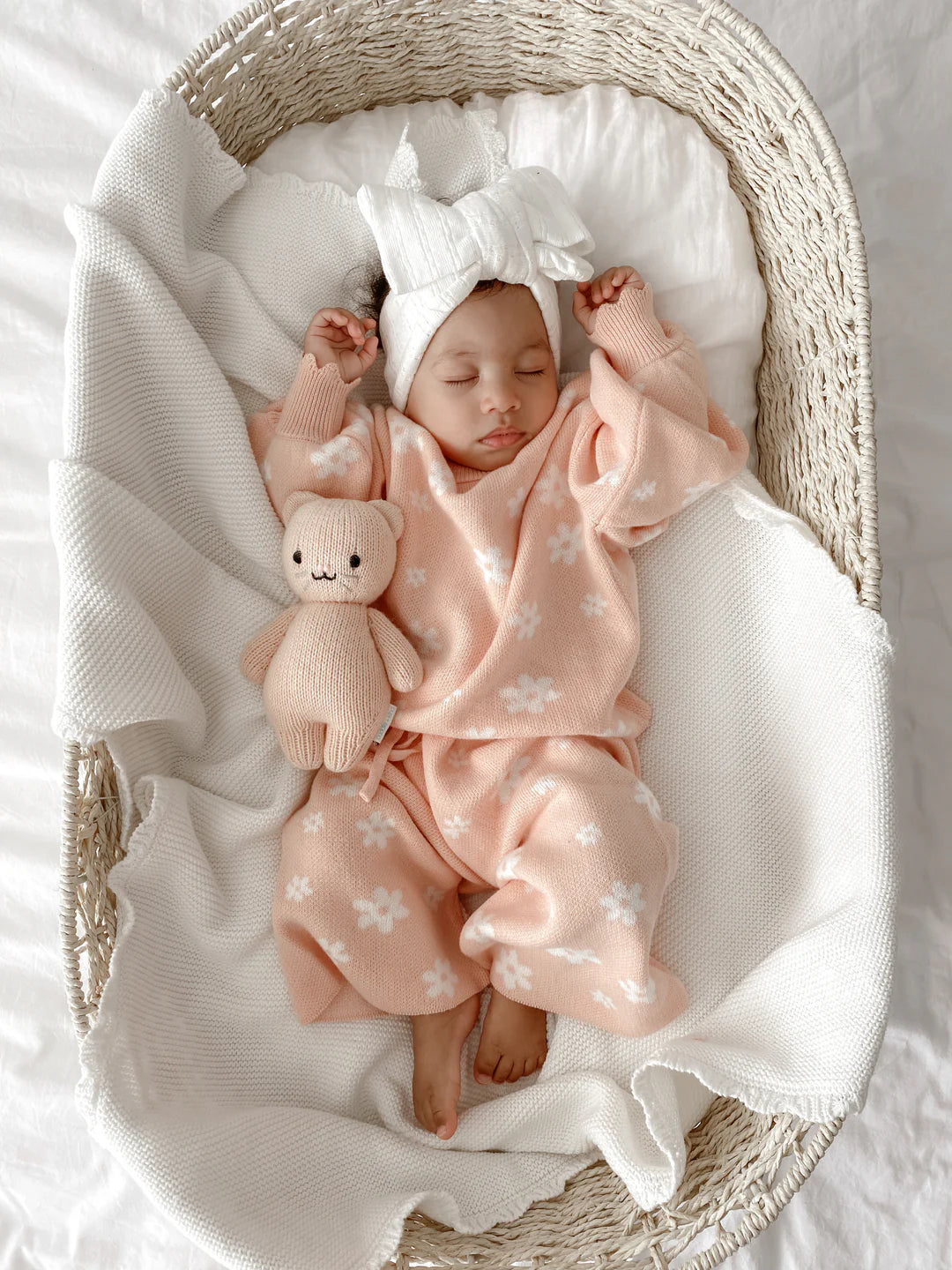 Blossom & Pear Posy Knit 2 Piece Set Long Sleeve