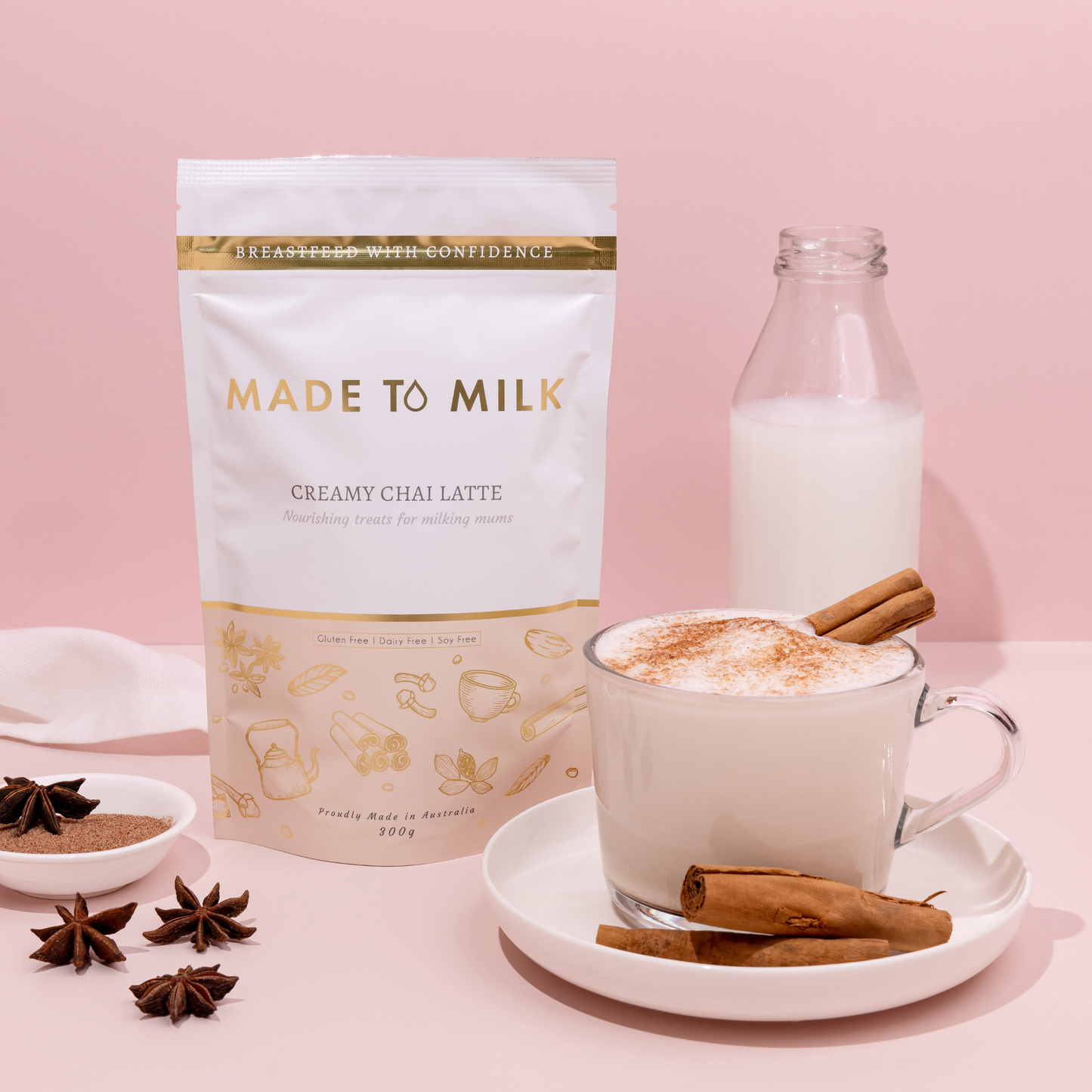 Made To Milk Creamy Chai Latte 300g