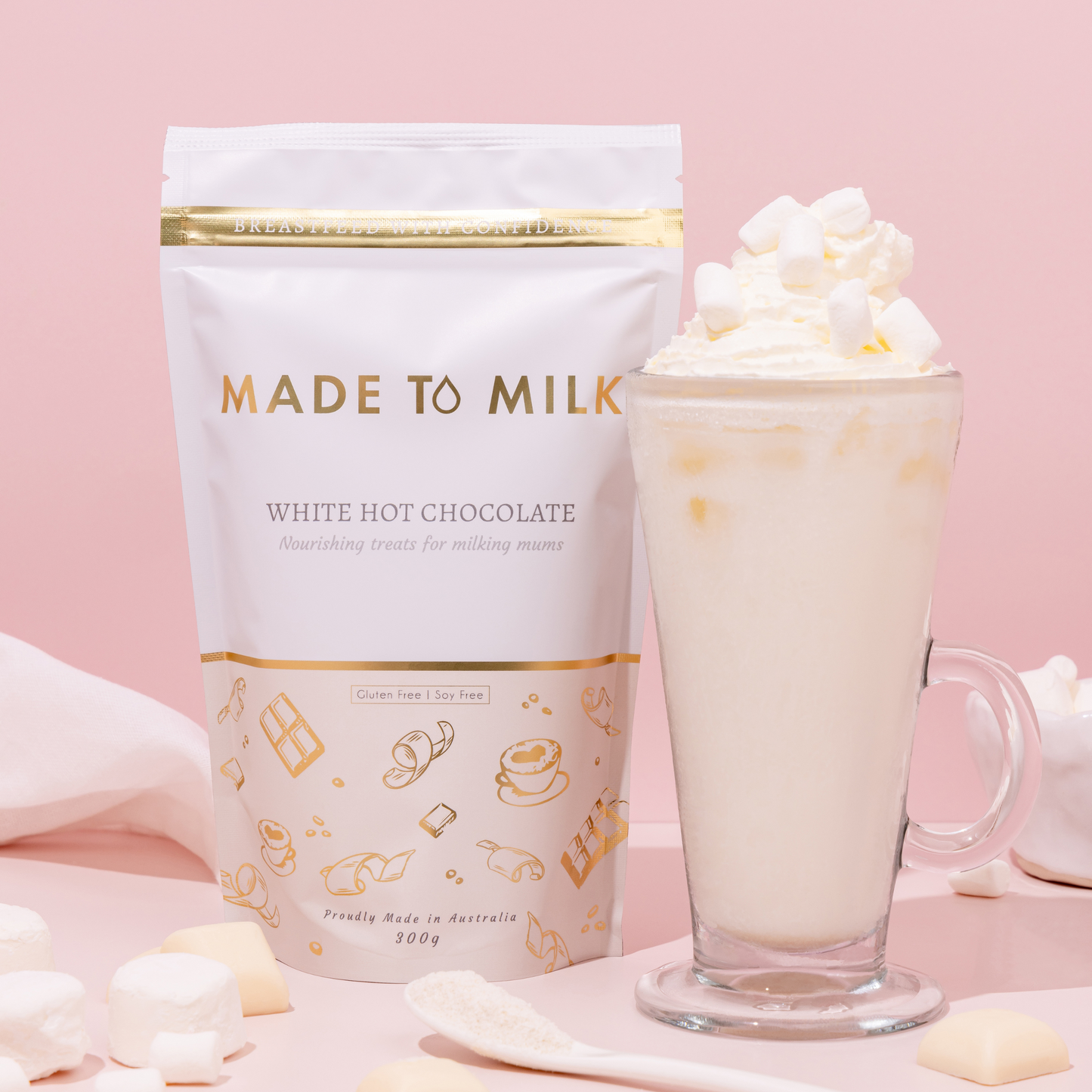Made To Milk White Hot Chocolate 300g