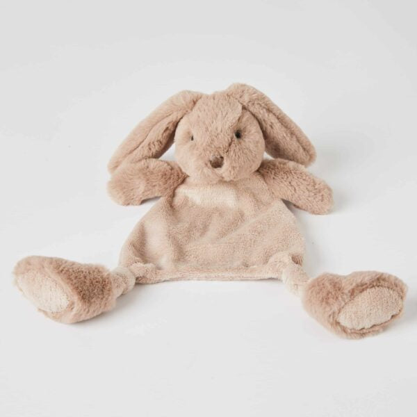 Jiggle & Giggle Taupe Bunny Comforter