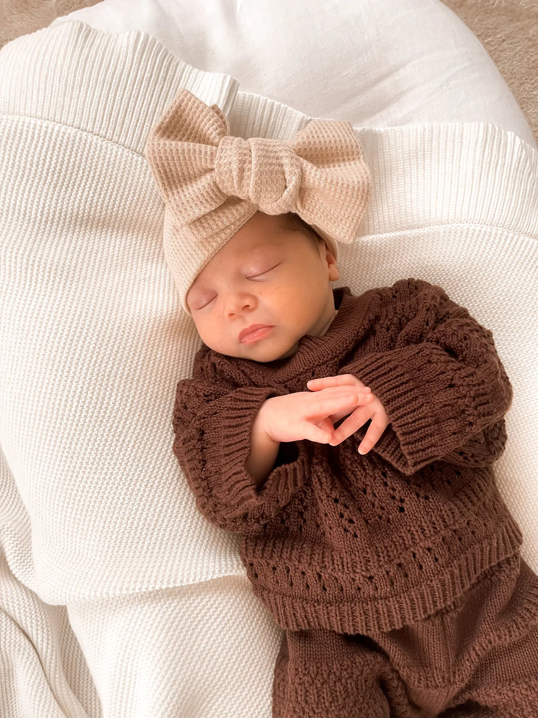 Blossom & Pear Espresso 2 Piece Knit Set