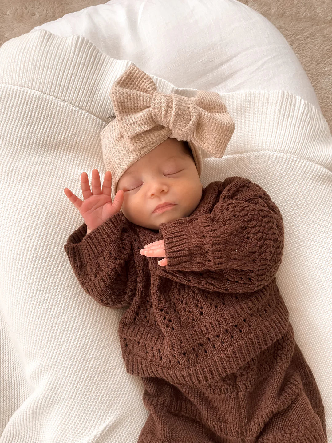 Blossom & Pear Espresso 2 Piece Knit Set