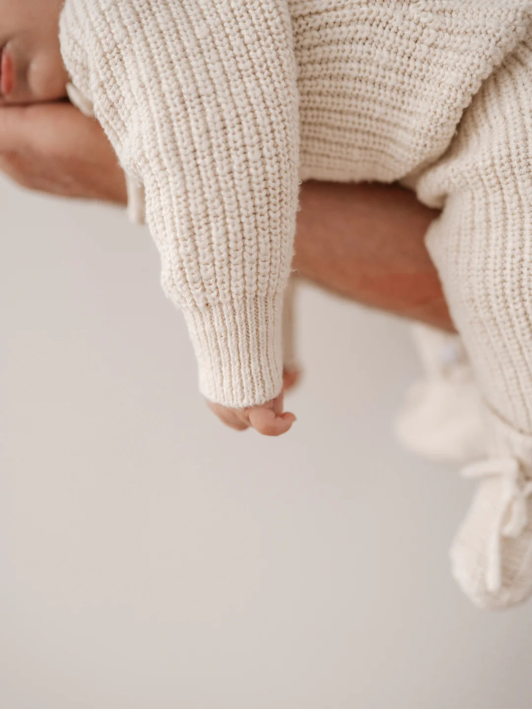 Ziggy Lou Classic Knit Romper Honey
