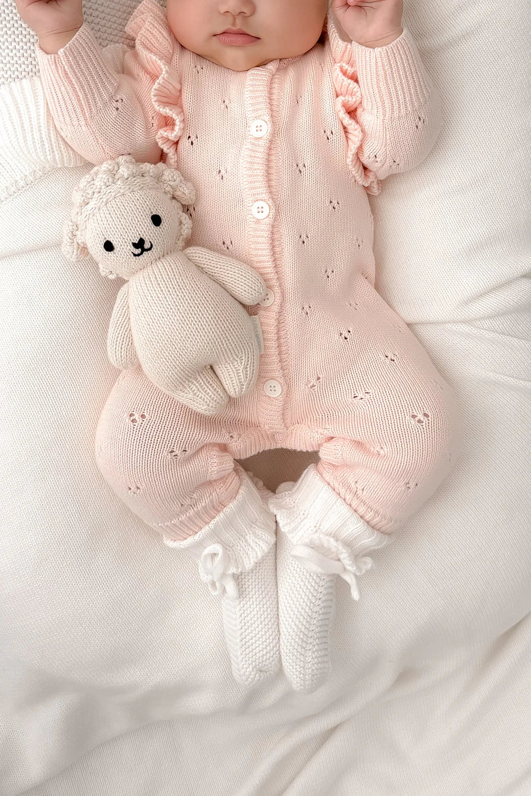 Ziggy Lou Classic Knit Romper Primrose